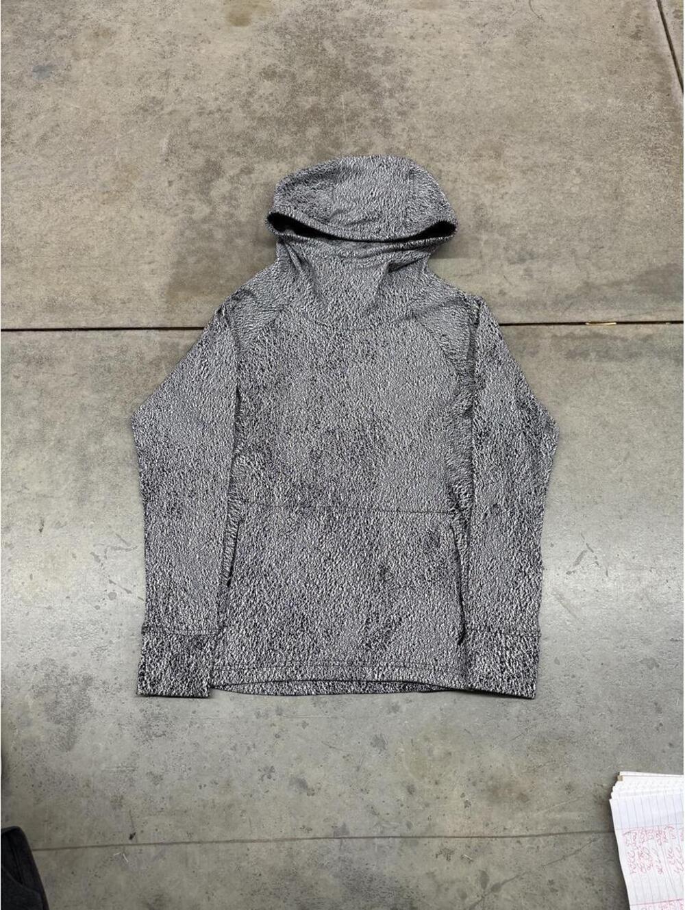 lululemon ready to rulu black and white hoodie size 4 WOMENS